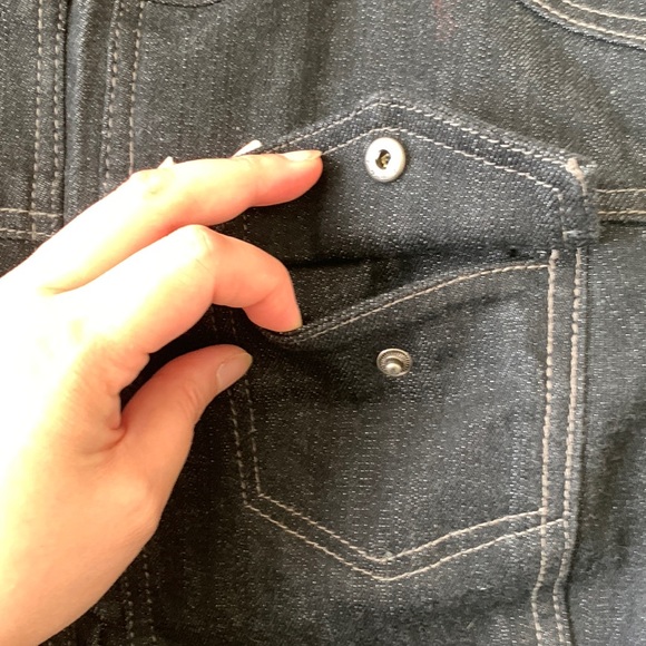 CHICO’S Black Jean Jacket - Picture 7 of 16